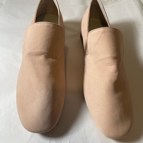 1.State Women's Sz 7 Soft nubuck Leather Slip On Willasa Loafers PINK Comfort - Picture 3 of 12